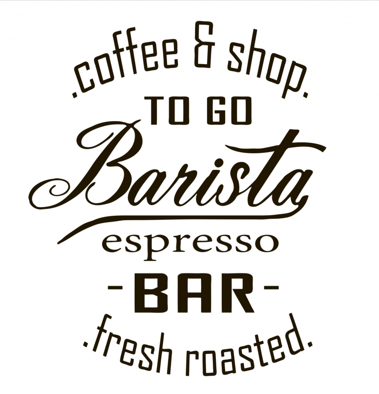 Barista espresso bar